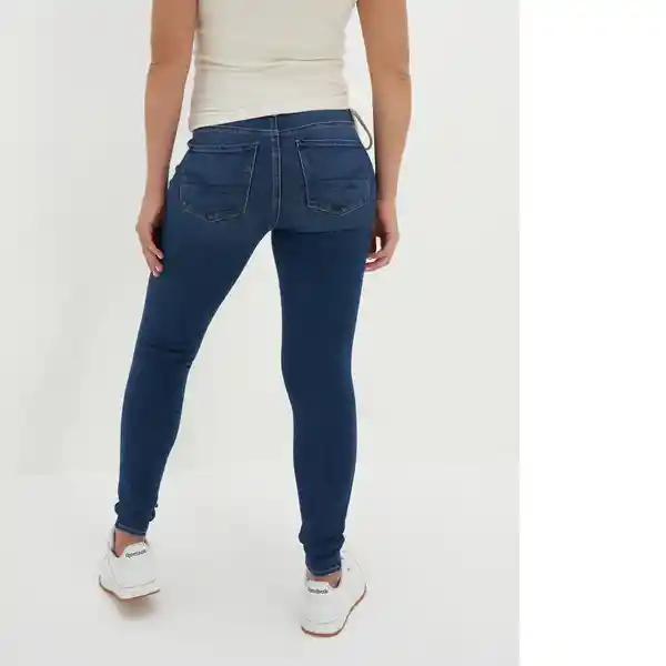 Jean High-Rise Jegging Azul Talla: 8 Short American Eagle