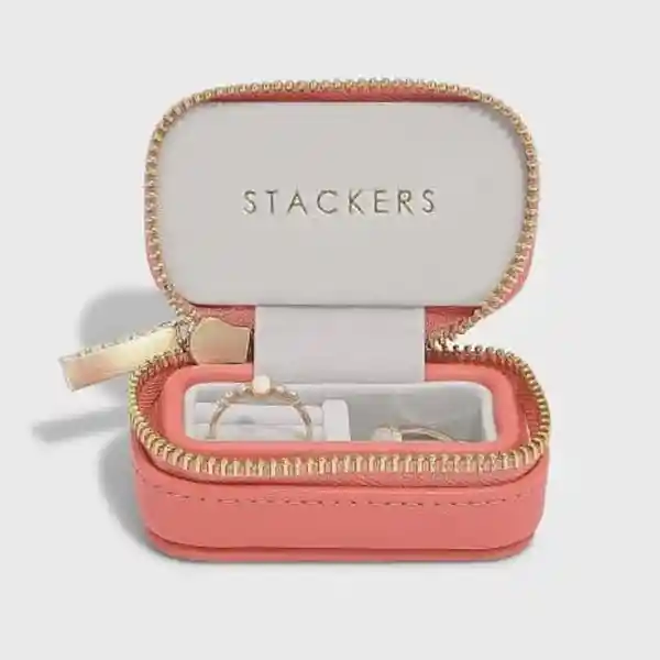 Stackers Joyero de Viaje Pequeño Salmon