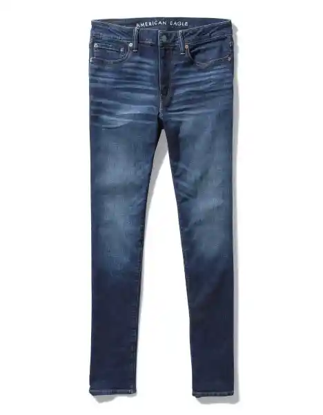 Jean Slim Hombre Azul Talla 40 American Eagle