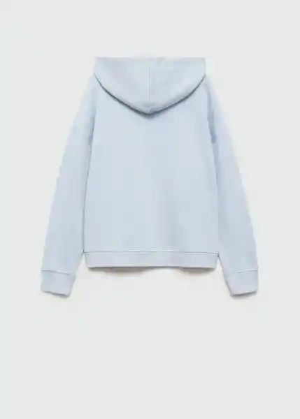 Sudadera Dina Celeste Talla 12 Niñas Mango