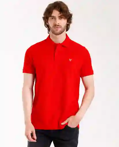 Camisa Polo Rosado Talla S Rifle190e000