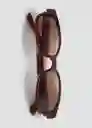 Gafas de Sol Belle Marrón Talla 99 Mujer Mango