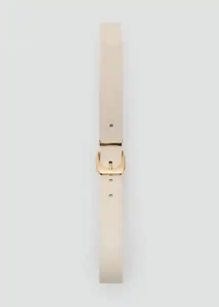 Cinturón Máxima Crudo Talla M Mujer Mango