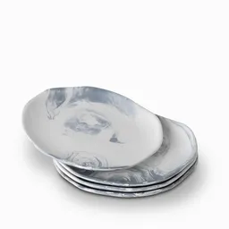 Plato Mármol 26 cm Ambiente Gourmet