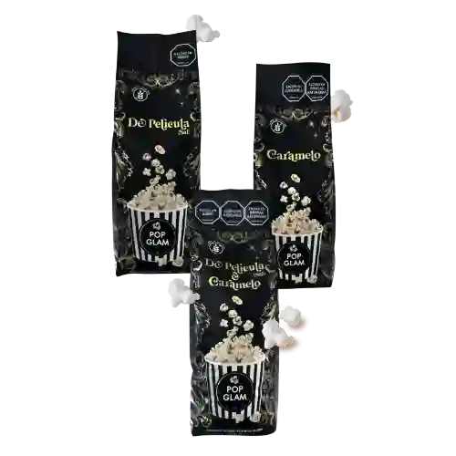 Pack Crispetas Sal, Caramelo & Mix 225gr