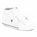 Los Gomosos Tenis Escolar Capra Alto Unisex Blanco Talla 22