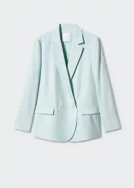 Blazer Americana Tempito Menta Talla 27 Mujer Mango