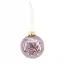 Esfera Con Brillo Fiesta Navidad 2024