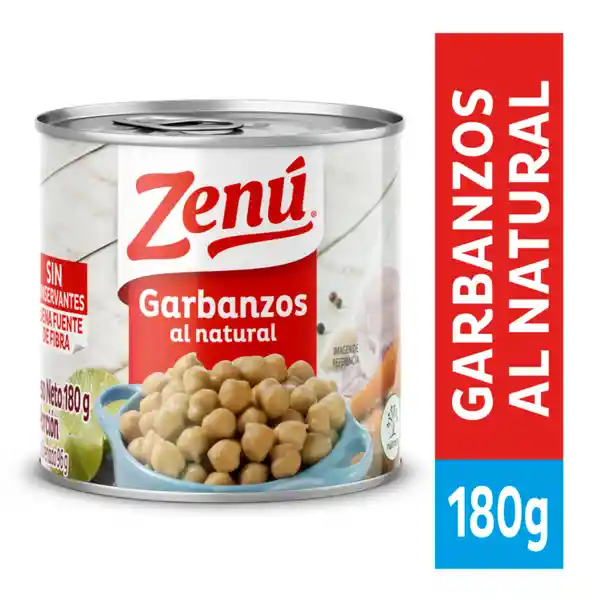 Zenú Garbanzos al Natural