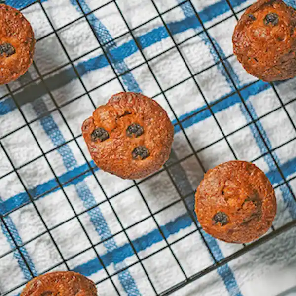 Members Selection Muffins Mini Zanahoria Recién Horneados