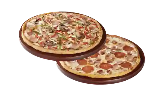 2 Pizzas Personales Premium