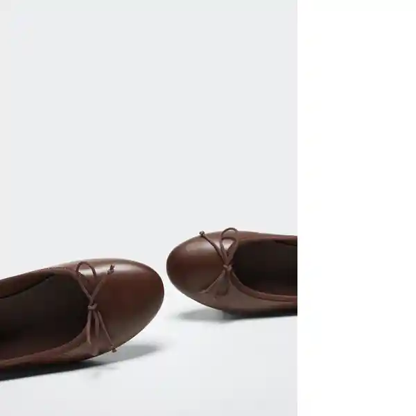 Zapato Paso Chocolate Talla 41 Mujer Mango