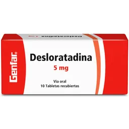 Desloratadina Genfar (5 Mg) Tabletas