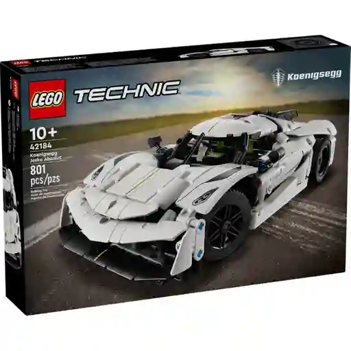 Set Construcción Hipercoche Koenigsegg Jesko Absolut Blanco Lego