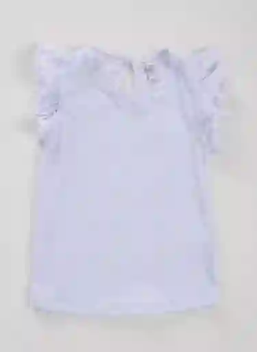 Blusa Manga Corta 2T Blanco Ref: 69008 People