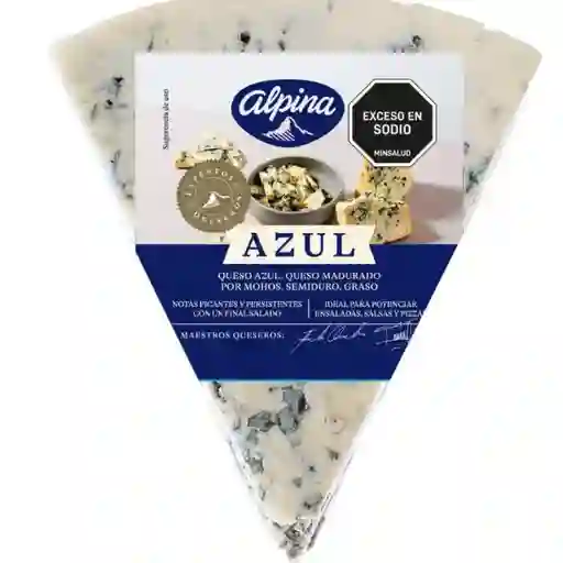 Cuña queso azul