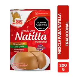 Haz de Oros Mezcla Natilla Tradicional