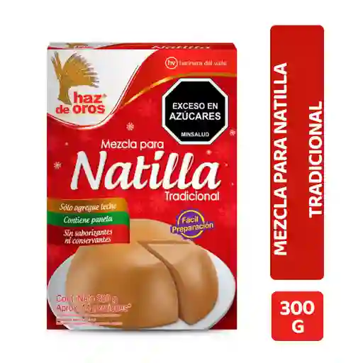 Haz de Oros Mezcla Natilla Tradicional