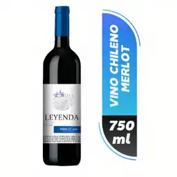 Leyenda Vino Tinto Merlot