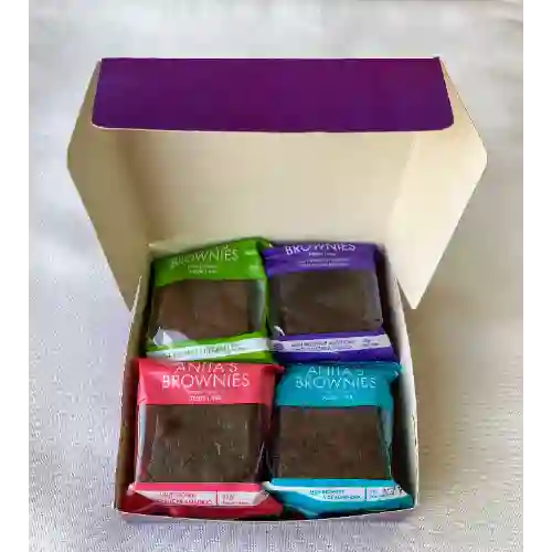 Caja con 8 Mini Brownies de Línea Libre