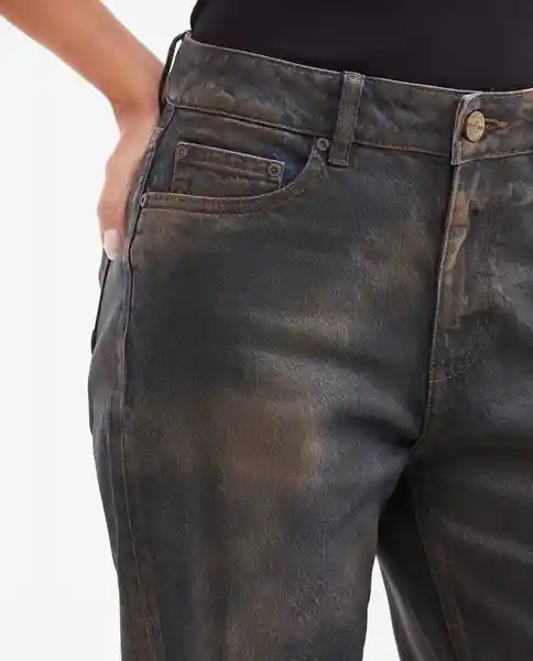 Jean Cosmo He Femenino Café Arboleda Talla 8 Chevignon