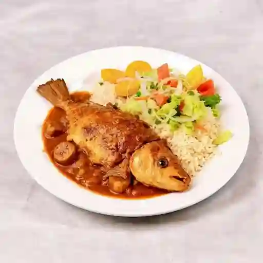 Mojarra Roja Guisada