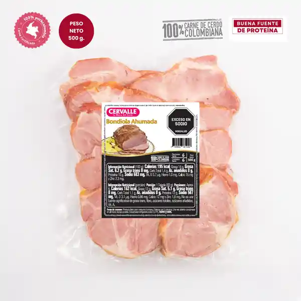Tocineta Premium Ahumada X 450 G