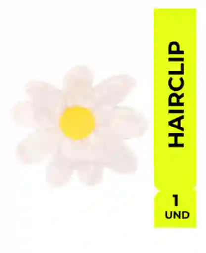 Hairclip Gancho Daisy Pinza Neon