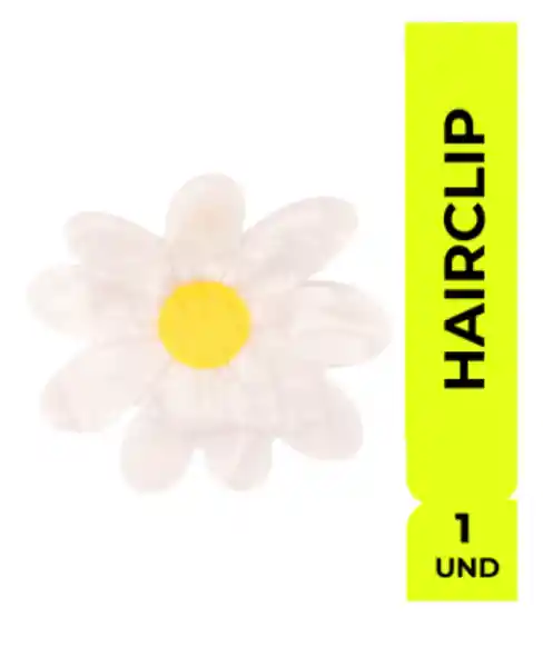 Hairclip Gancho Daisy Pinza Neon