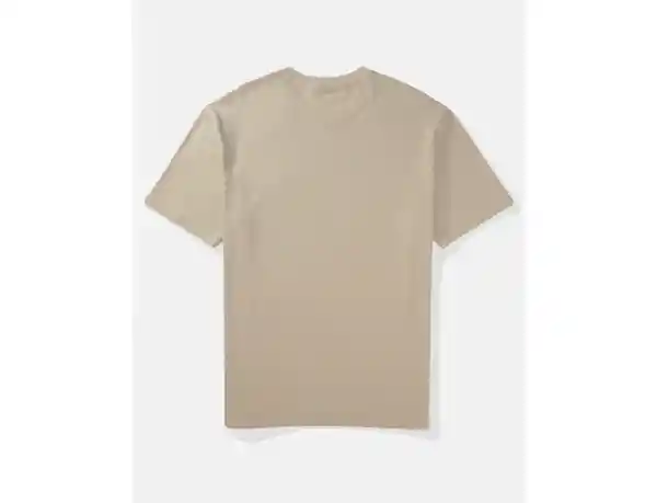 Camiseta Hombre Café Talla MEDIUM American Eagle