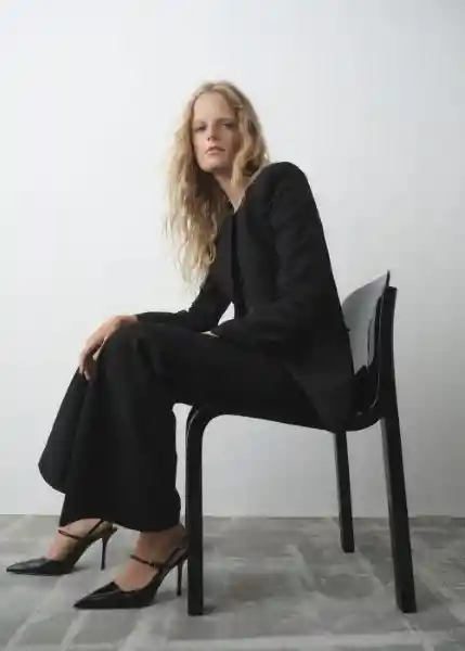 Zapatos Noom Negro Talla 36 Mujer Mango