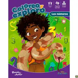 Coloreo y Exploro Números Enca - Planeta Junior