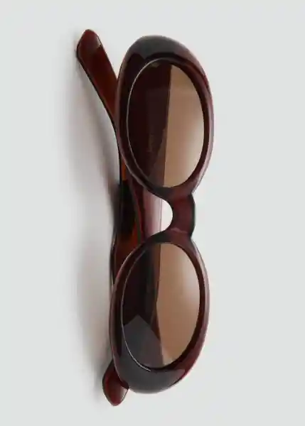Gafas de Sol Alicia Marrón Talla 99 Mujer Mango