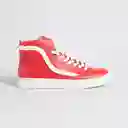 Superdry Tenis Basket Lux Trainer Rojos Talla 12