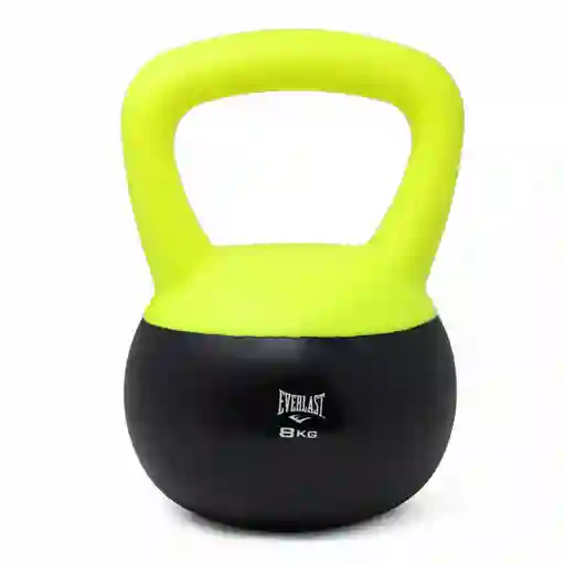 Everlast Kettlebell de Base Suave 8Kg Neón Yellow