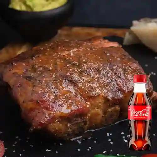 Combo Costilla Ahumada + Coca Cola Original 250ML