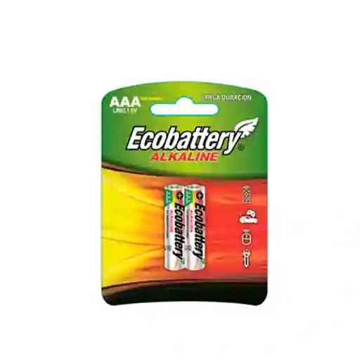 Ecobattery Pilas Alcalinas AAA