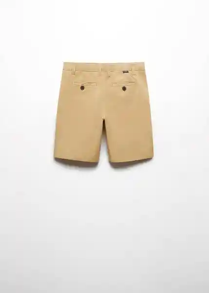 Bermuda Belice Mostaza Talla 06 Niños Mango