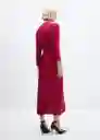 Vestido Fresno4 Fucsia Talla XS Mujer Mango