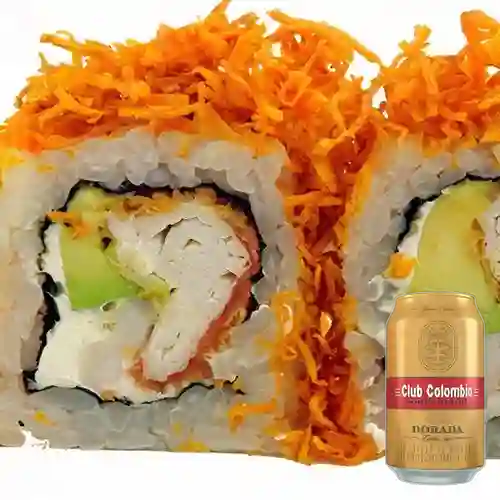 Combo Rollo Paris + Club col. Dorada Lta 330ml