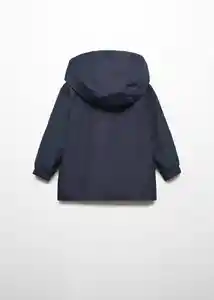 Abrigo Parka Pascal Navy Talla 66 Niños Mango