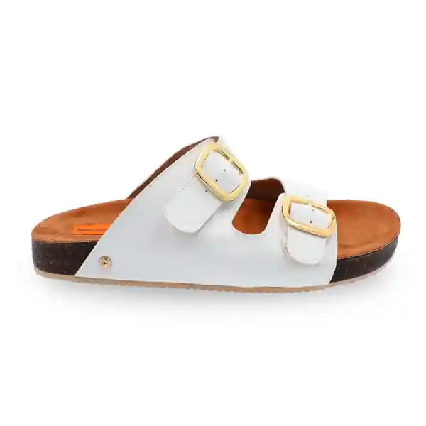 Sandalias Hebilla Bubbles_a Blanco Talla 38