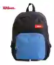 Wilson Morral Patrol Universitario Unisex Negro Con Azul