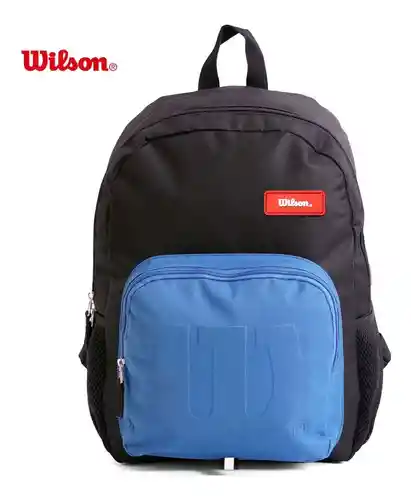 Wilson Morral Patrol Universitario Unisex Negro Con Azul