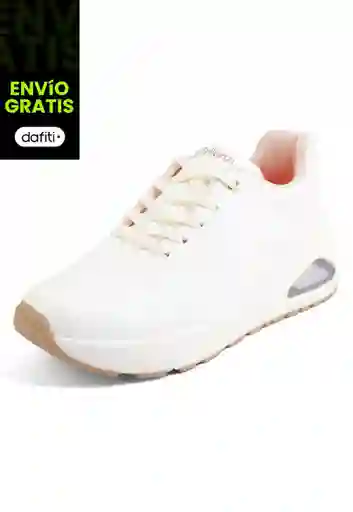 Tenis Dama Crema Talla 35 778 Tellenzi