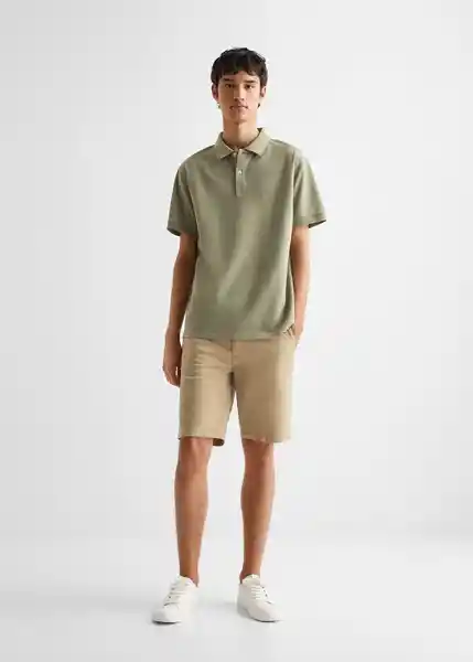 Bermuda Wang Beige Talla 19 Mango Teen Boy Mango