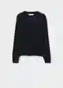 Saco Jersey Luccav Negro Talla M Mujer Mango