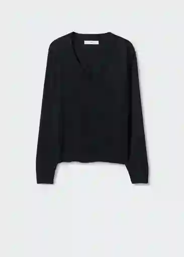 Saco Jersey Luccav Negro Talla M Mujer Mango