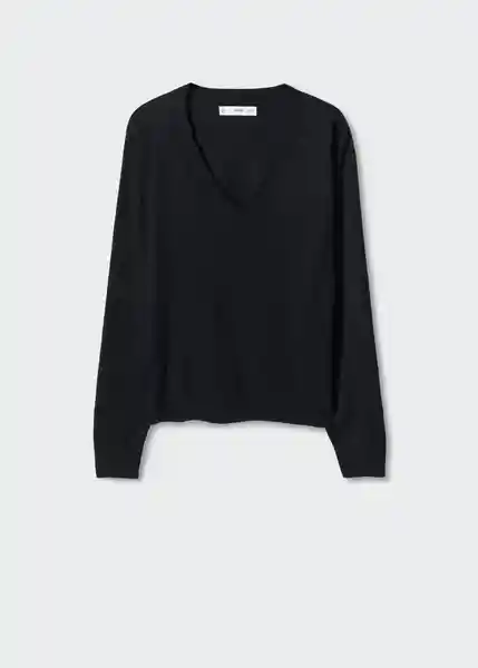 Saco Jersey Luccav Negro Talla M Mujer Mango