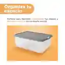 Organizador Almacenamiento Serie Silver Gray Gris Oscuro Miniso